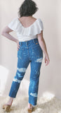 Batch NO. 12 - Denim Edit Cropped Jeans