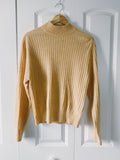 The Butterscotch Lambswool Angora Sweater