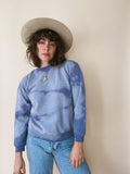 Batch NO. 19 - Dusty Blue Clouds Crewneck Sweatshirt