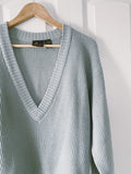 The Deep V Lambswool Knit