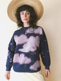 Batch NO. 11- Reverse Dye Lilac Skies Sweatshirt
